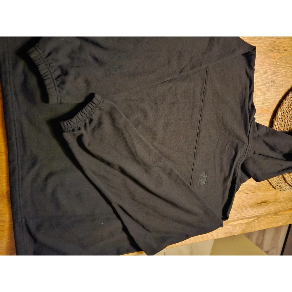 The North Face Mens Black Coordinates Graphic Hoodie Size Large Pullover
